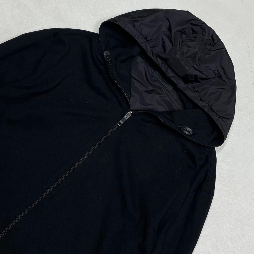 美品 PRADA プラダ リバーシブル ナイロンジャケット スポーツ ブラック