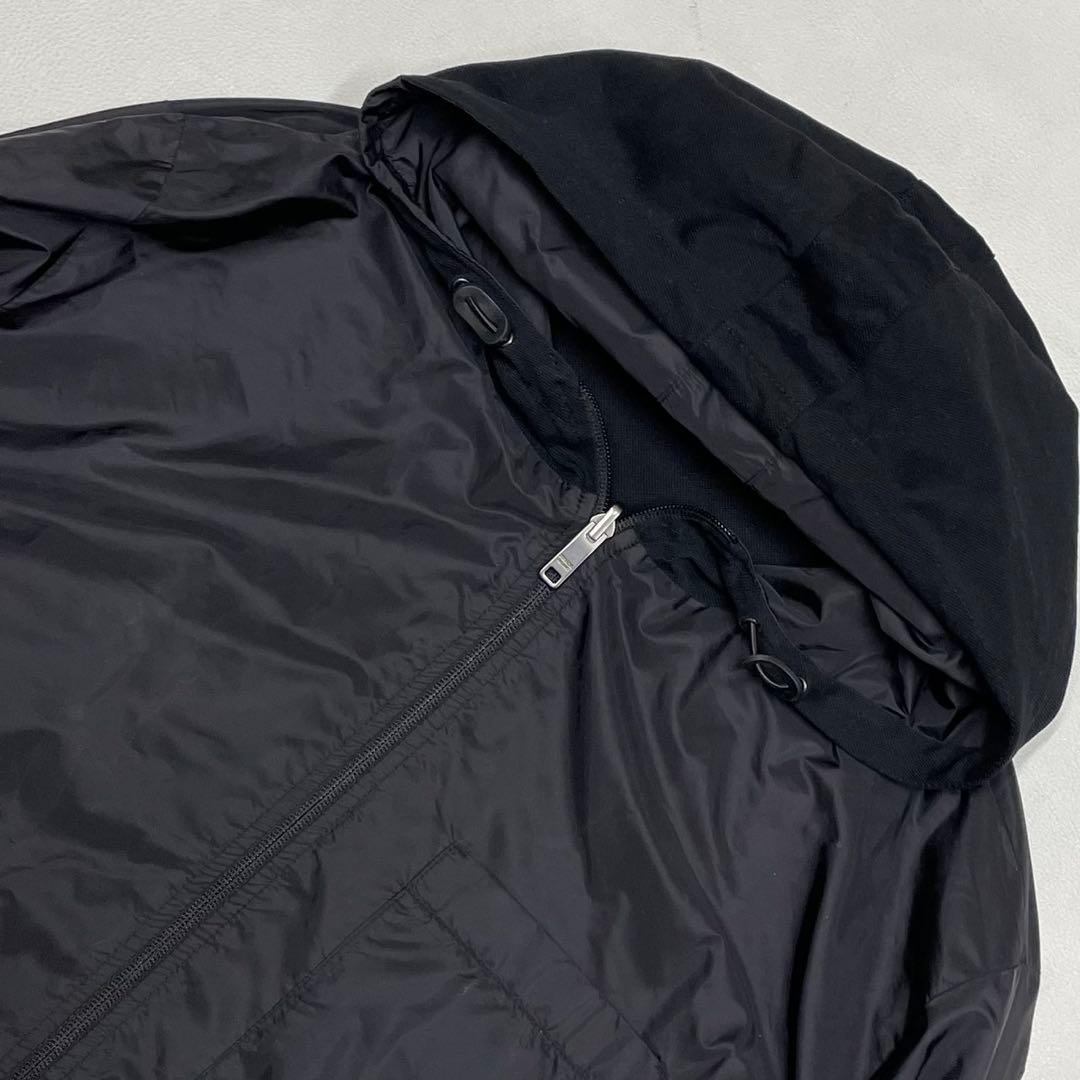 美品 PRADA プラダ リバーシブル ナイロンジャケット スポーツ ブラック