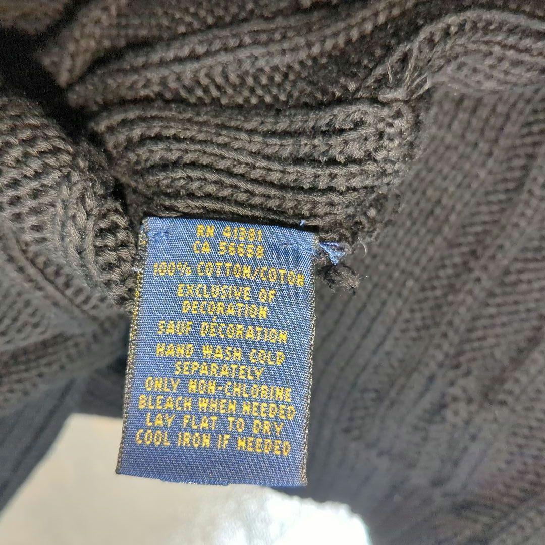 POLORalphLauren ポロラルフローレンケーブルニットピマコットン