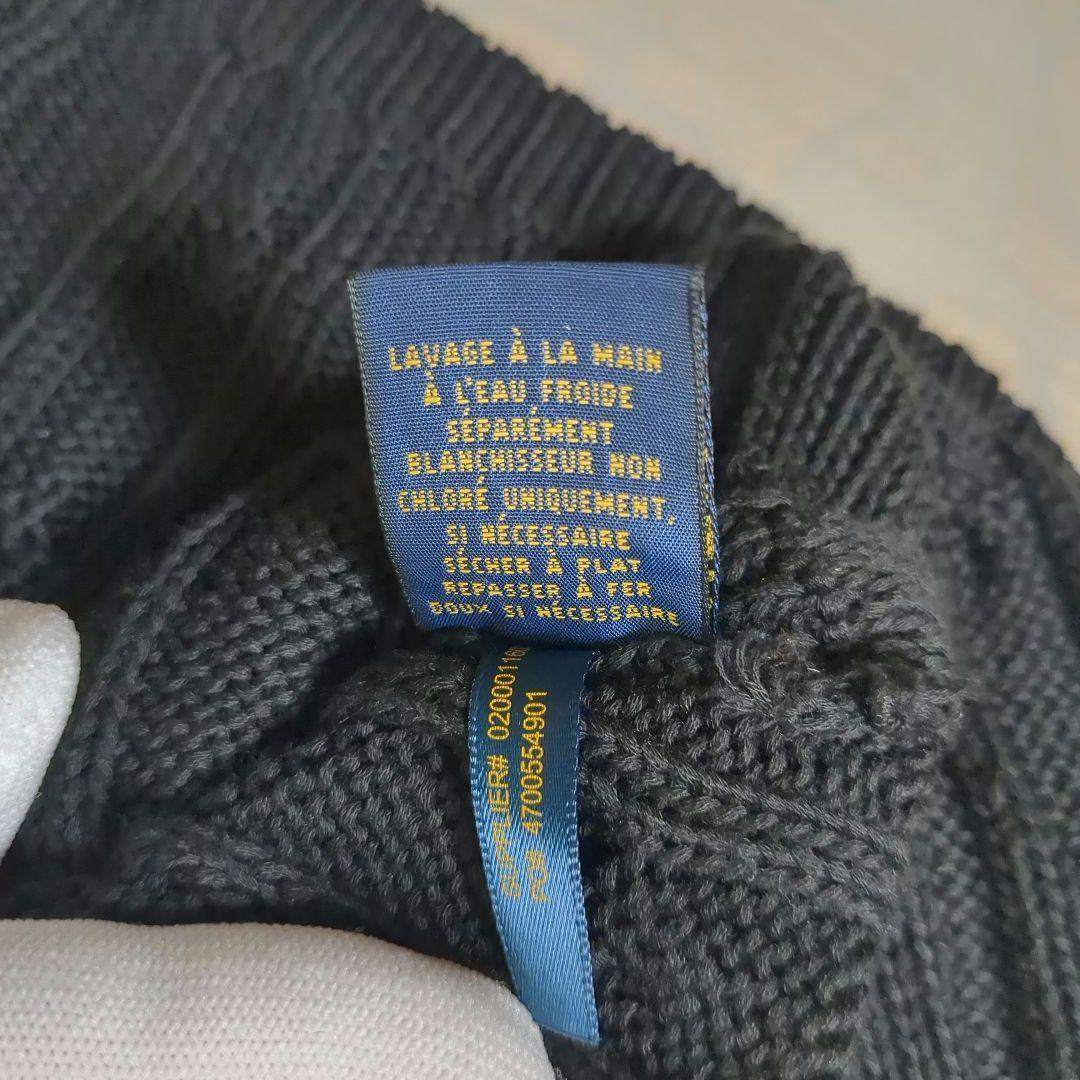 POLORalphLauren ポロラルフローレンケーブルニットピマコットン