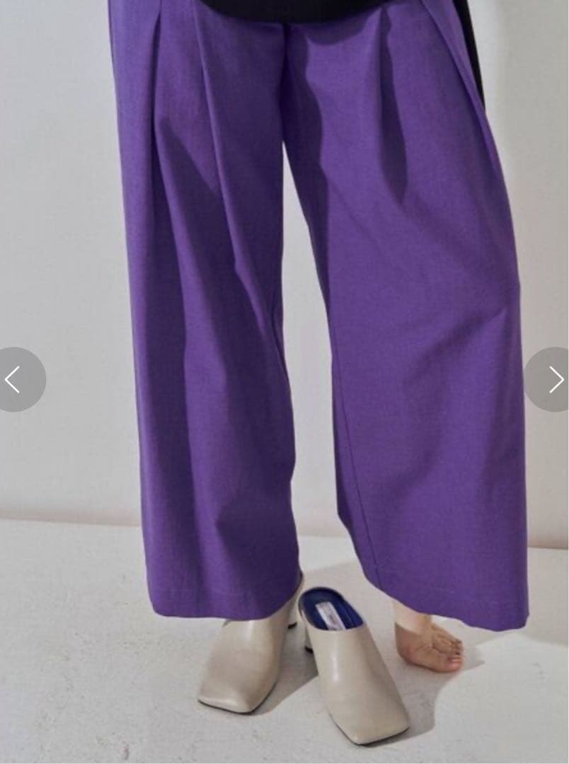 【UN3D.】アンスリード　スクエアミュール　ベージュ　美品