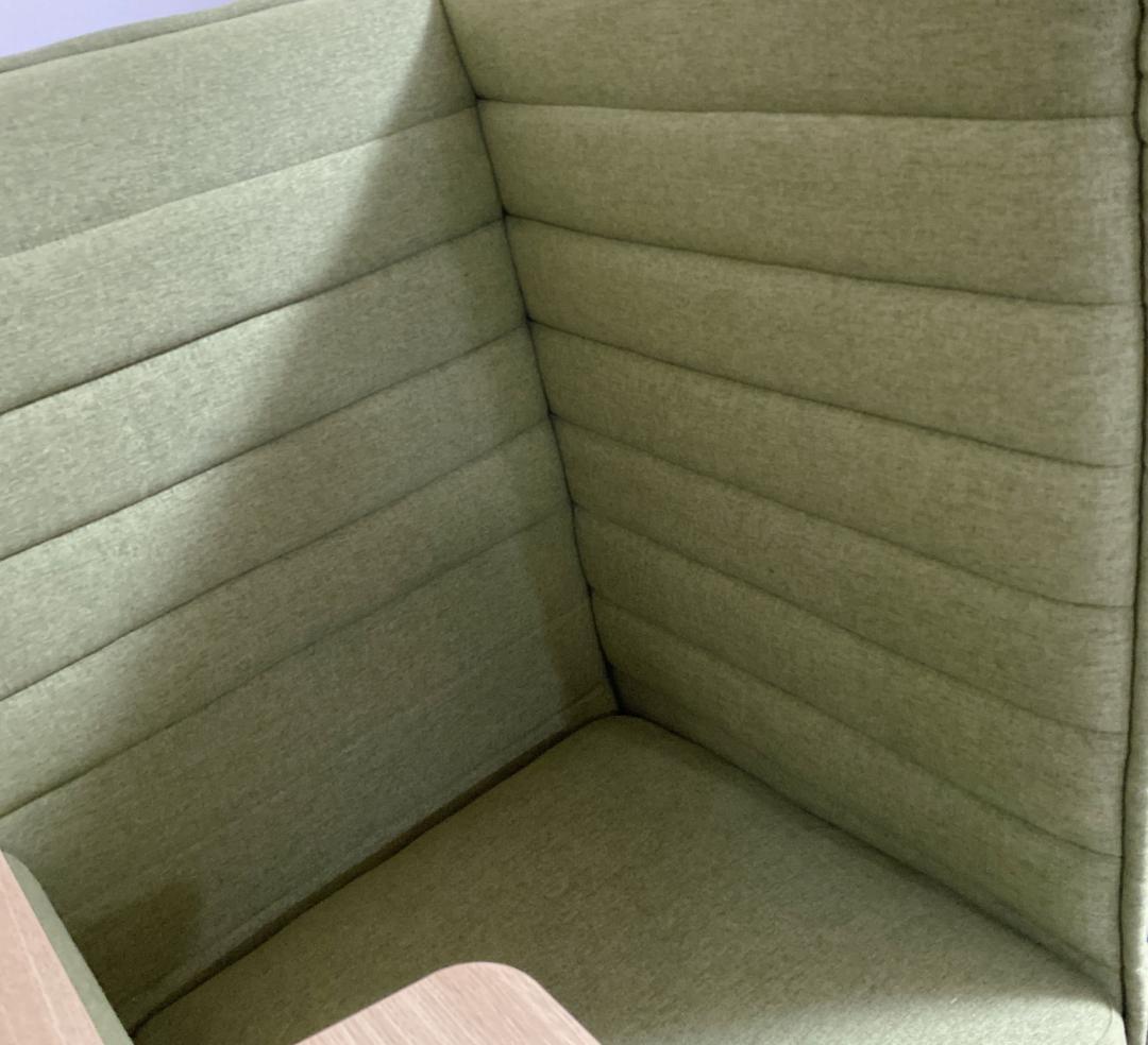 LeeChang　オフィスコム ハイビス ハイバックソファ テーブル付き