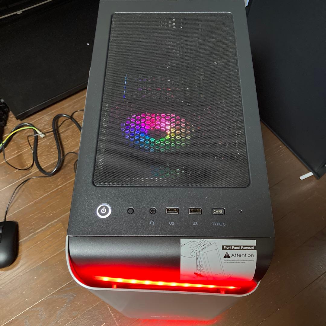 ASUS PRIME B365-PLUSデスクトップPC (新品PCケース使用)