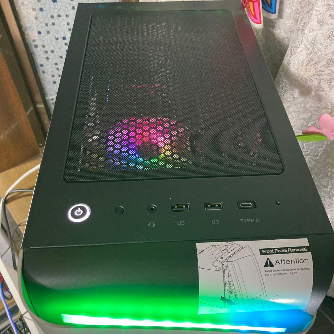 ASUS PRIME B365-PLUSデスクトップPC (新品PCケース使用)