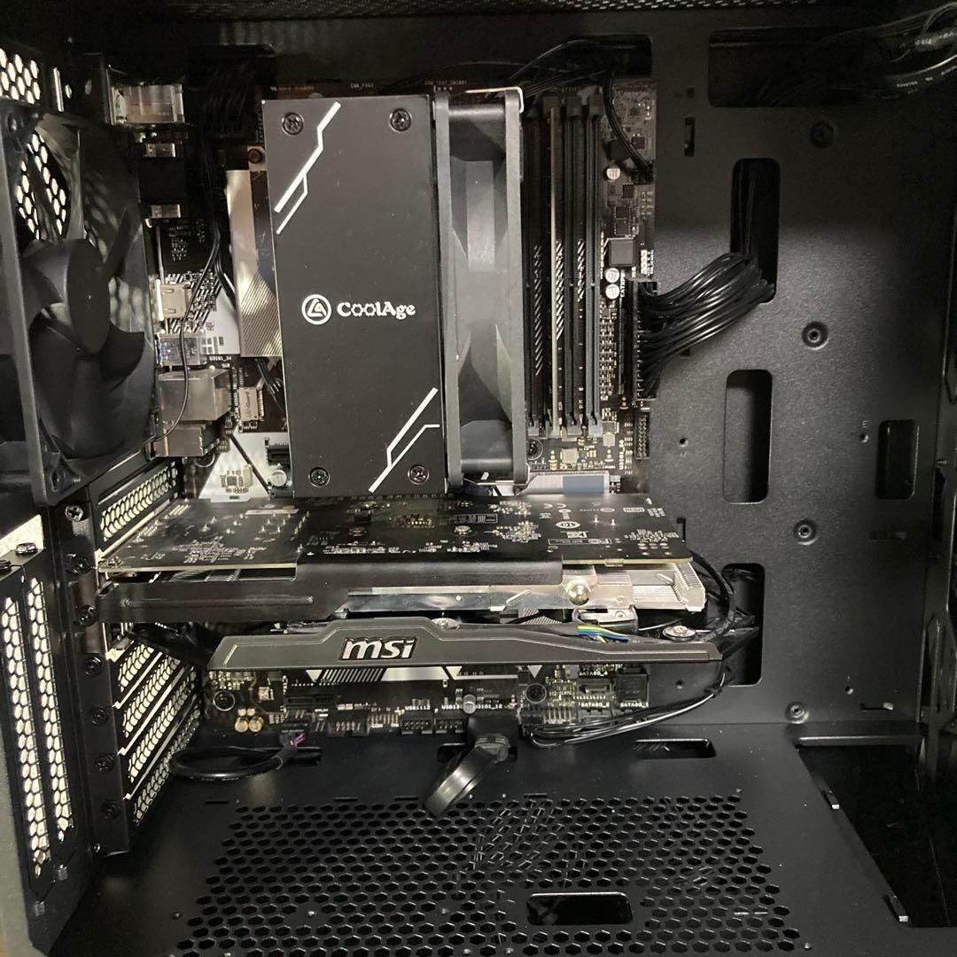 ASUS PRIME B365-PLUSデスクトップPC (新品PCケース使用)