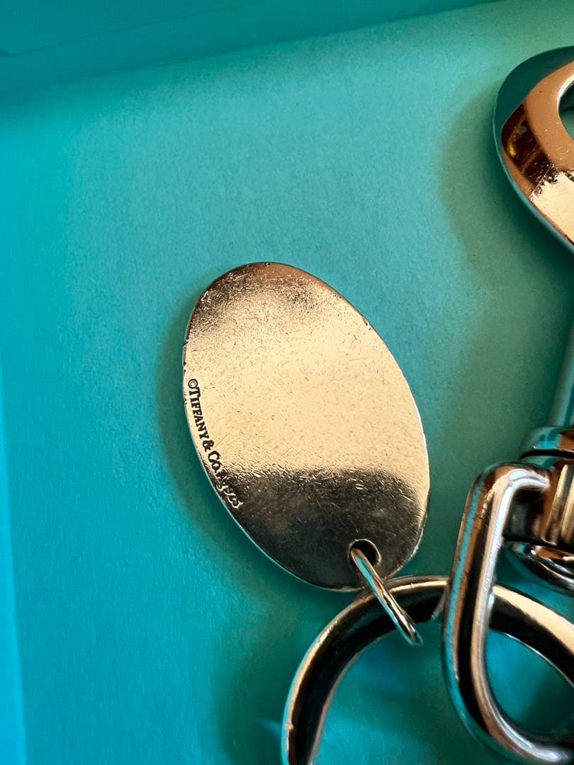 Supreme Tiffany Keyring Silver 中古一部難有り