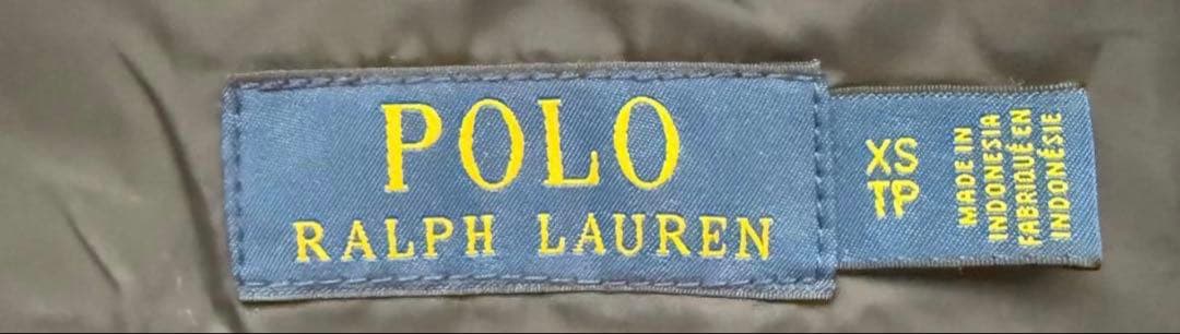 【美品】ポロ ラルフローレン ダウンベスト ポニー刺繍 ネイビー 2way