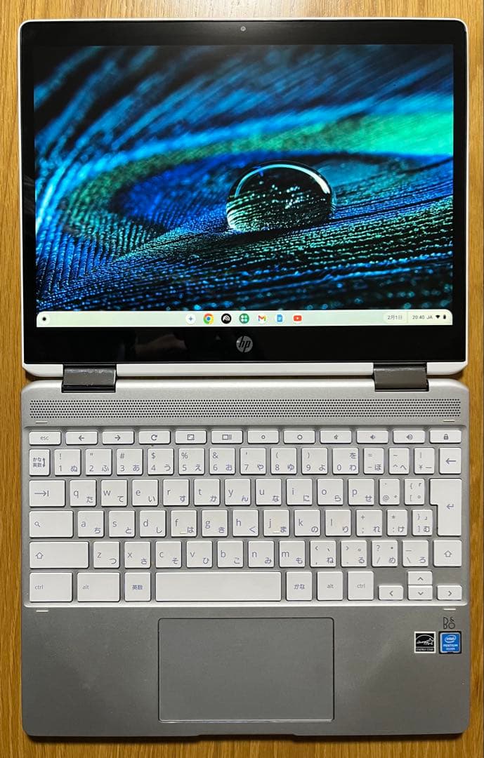 Chromebook本体 HP Chromebook X360 12b-ca002T
