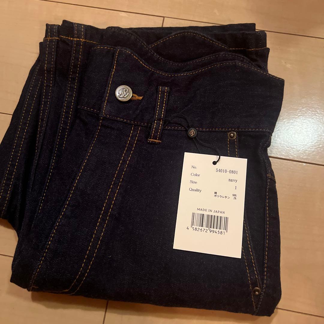 【タグ付き】Eaphi WAVE DESIGN HIGH WAIST DENIM