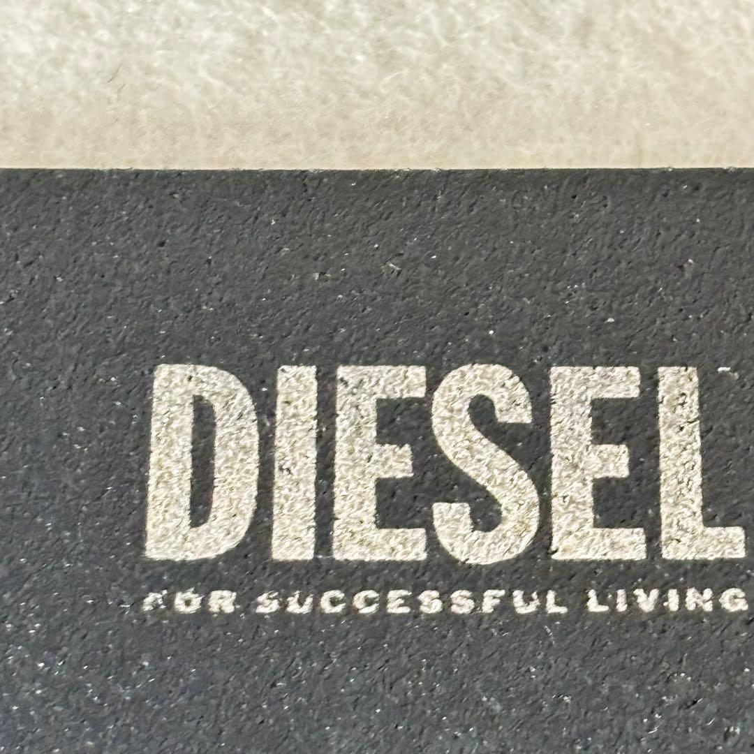 DIESEL ディーゼル　黒レザーベルト オーバルバックル