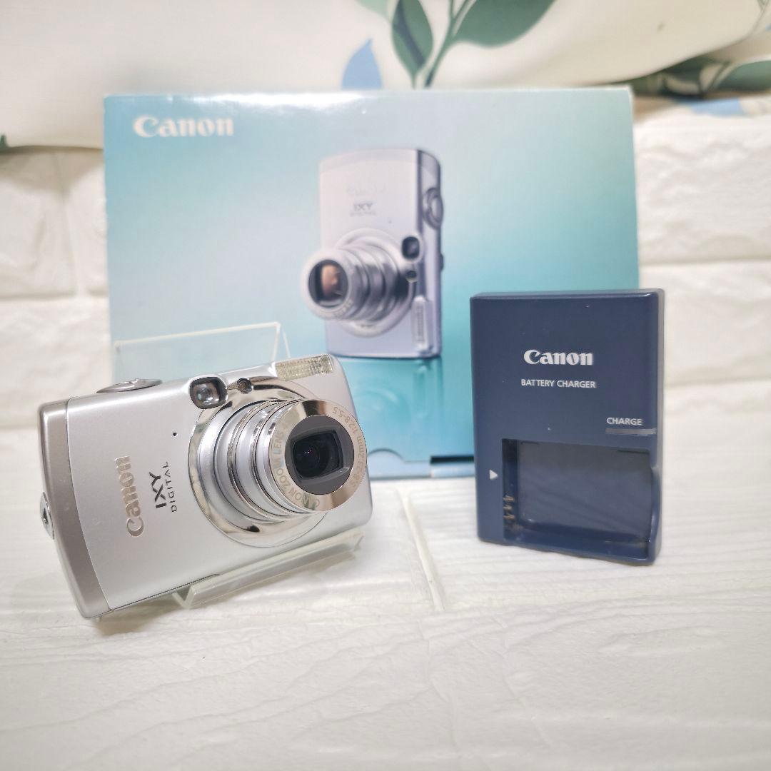 466未使用に近い】Canon IXY DIGITAL コンパクトデジタルカメラ