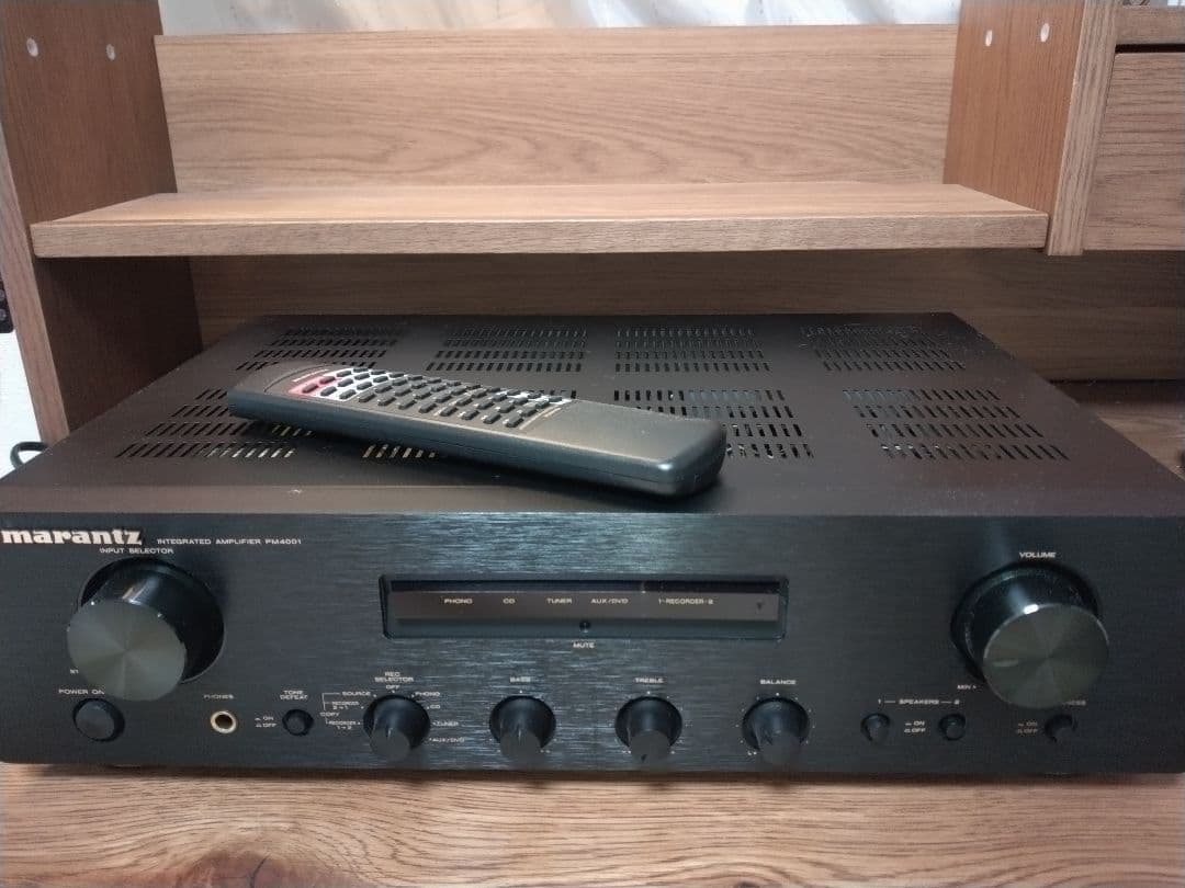 音質良好 Marantz PM4001 プリメインアンプ ブラック マランツ