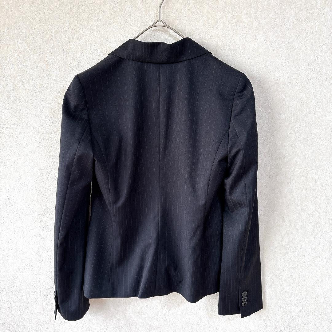 美品⭐️INDIVI V.A.I ストライプ パンツセットアップ シルク混38