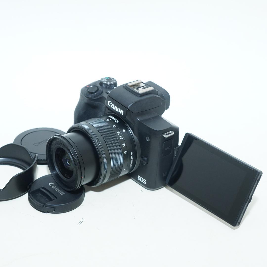 スマホ転送機能付♪キヤノン EOS Kiss M ブラック