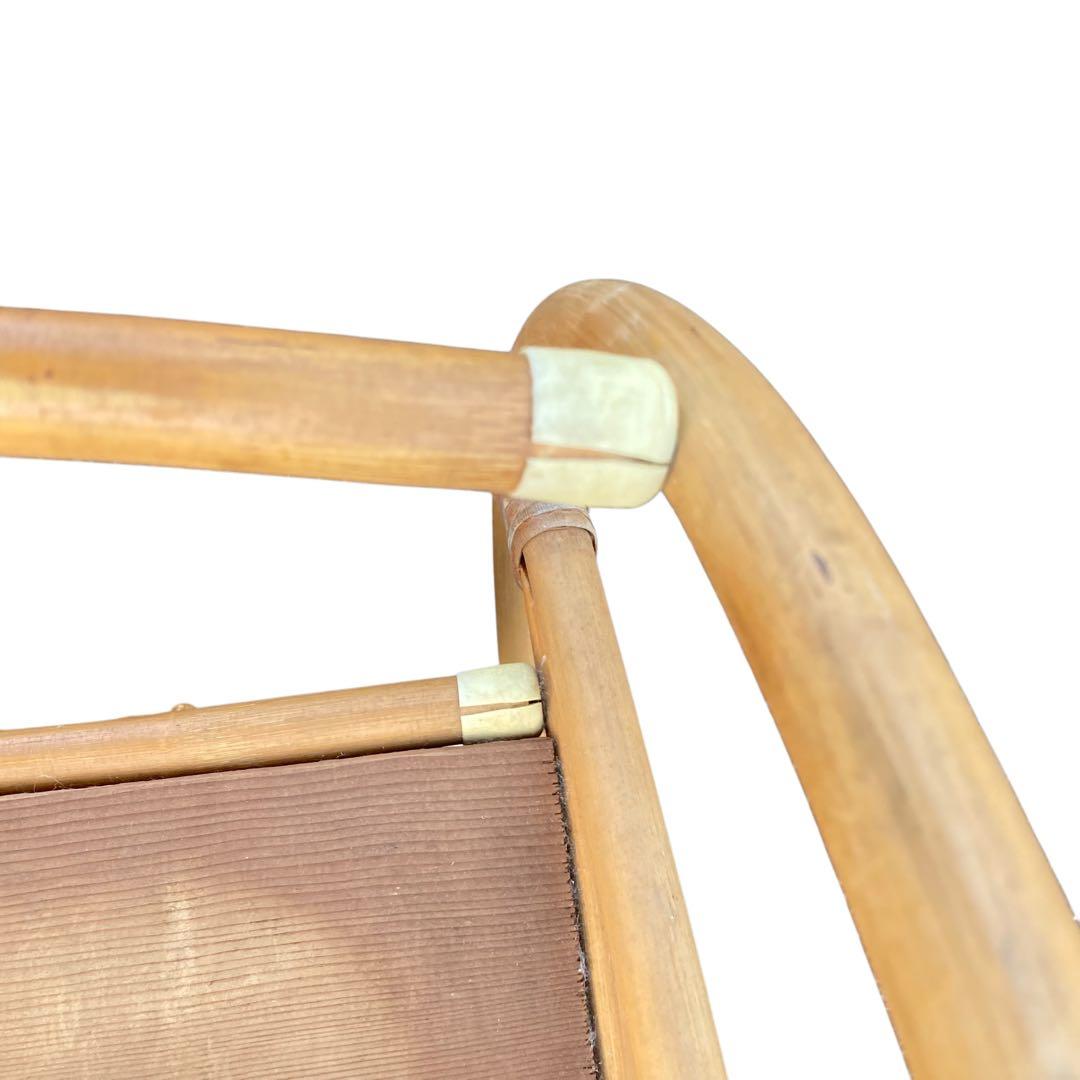 ✨籐かご　ラタン　ゆりかご　キャスター付き　ゆらゆら