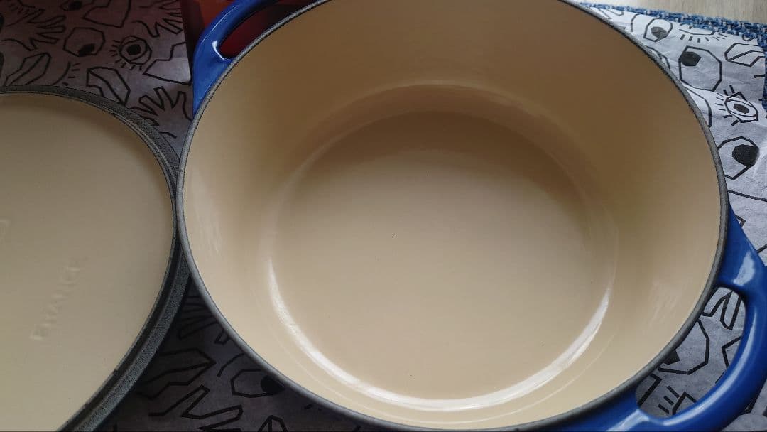 ルクルーゼ ココットビス 22cm ラピス