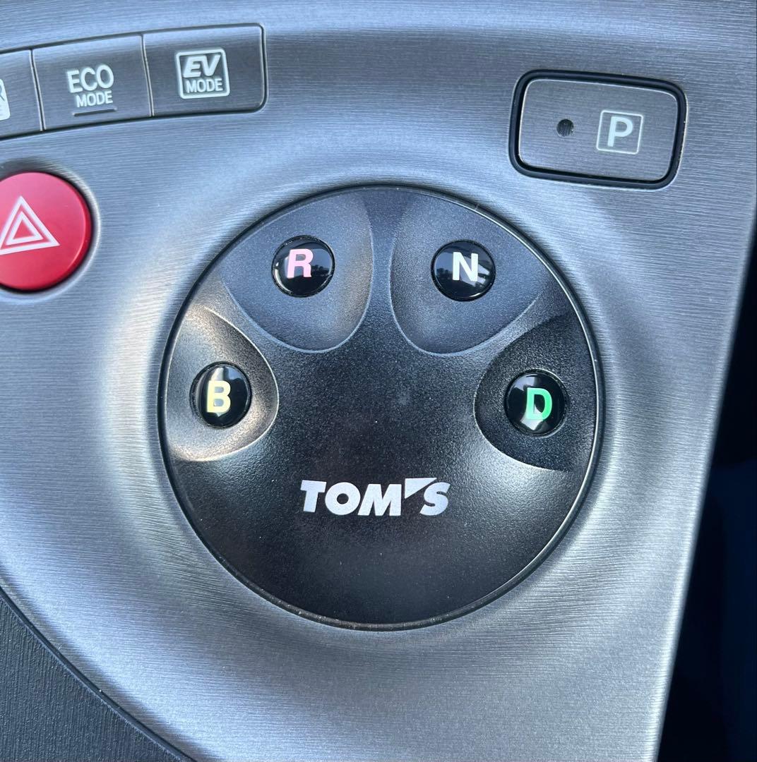 30 プリウス TOM'S シフトスイッチ D/N/R/B