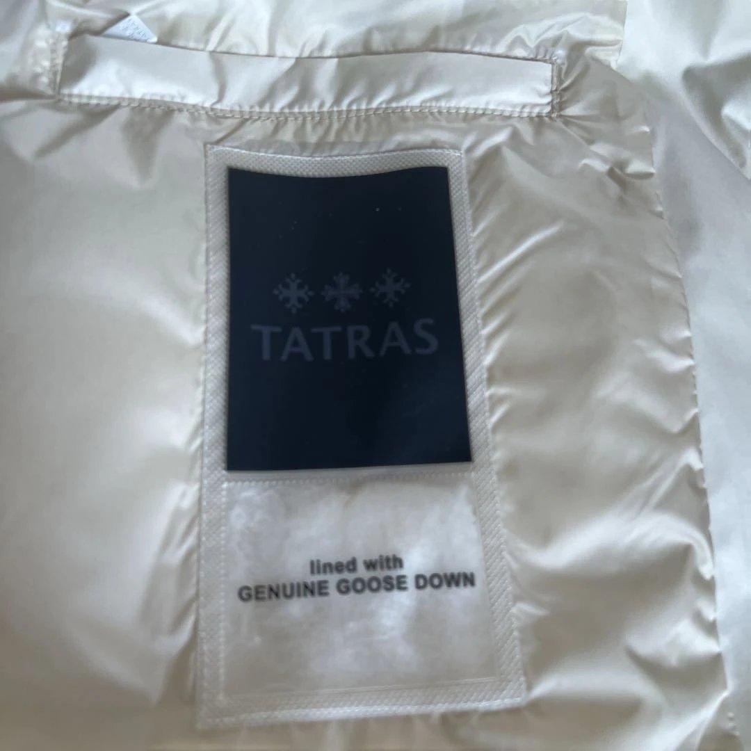 【新品タグ付】 TATRAS GIGI ダウンジャケット IVORY