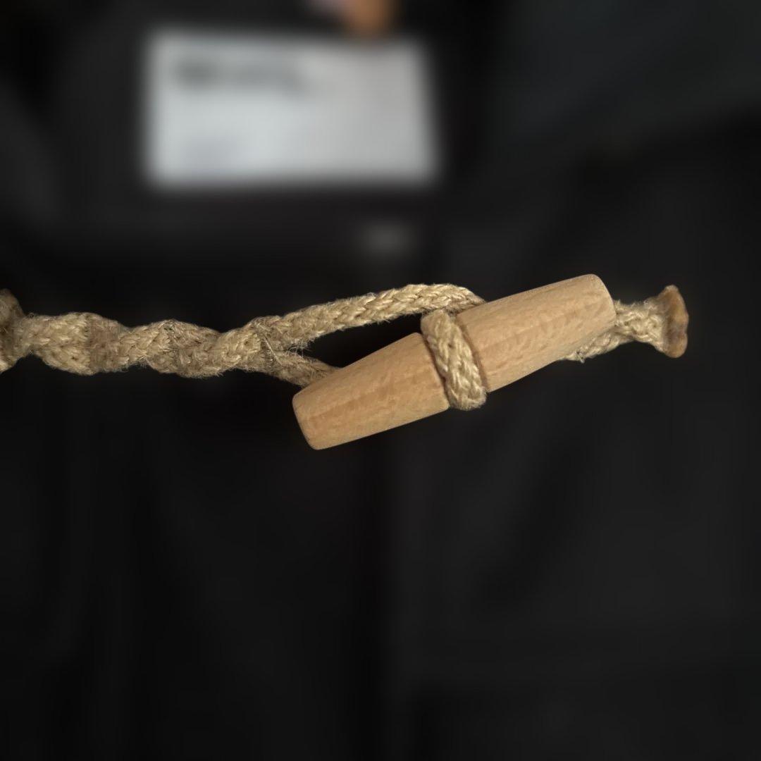 MHL. ブラック ダッフルコート