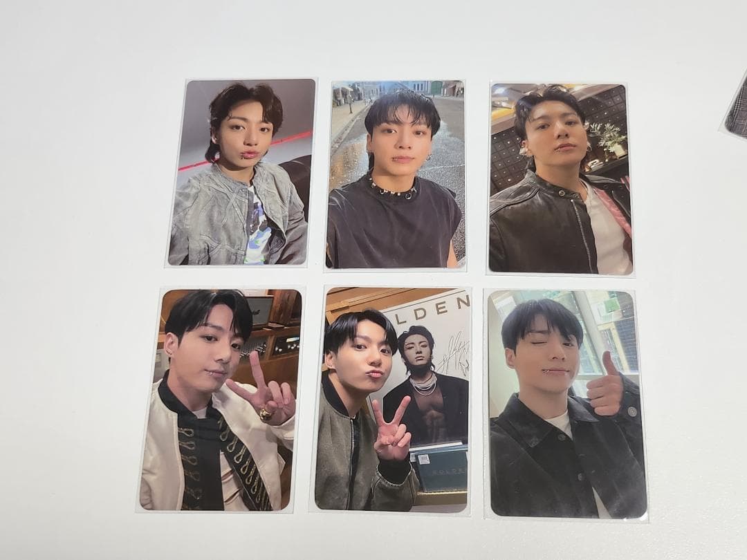 BTS ジョングク『GOLDEN』公式ラッキードロー 15枚セット
