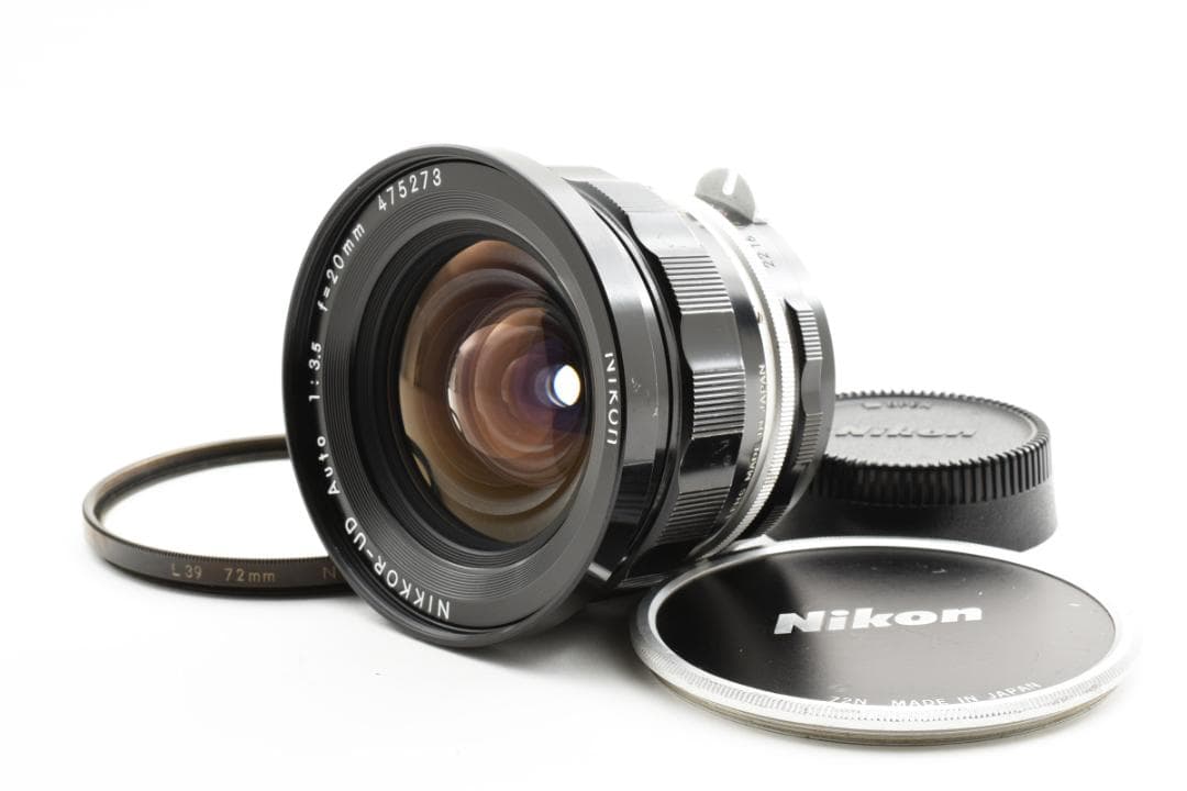 【良品】Nikon Nikkor UD Auto 20mm f/3.5 レンズ