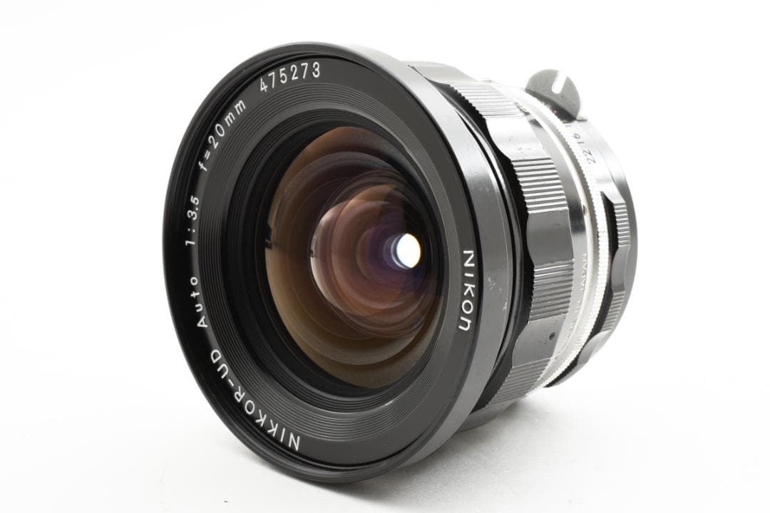 【良品】Nikon Nikkor UD Auto 20mm f/3.5 レンズ