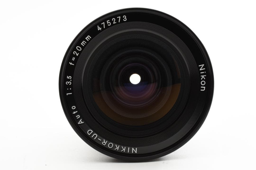【良品】Nikon Nikkor UD Auto 20mm f/3.5 レンズ