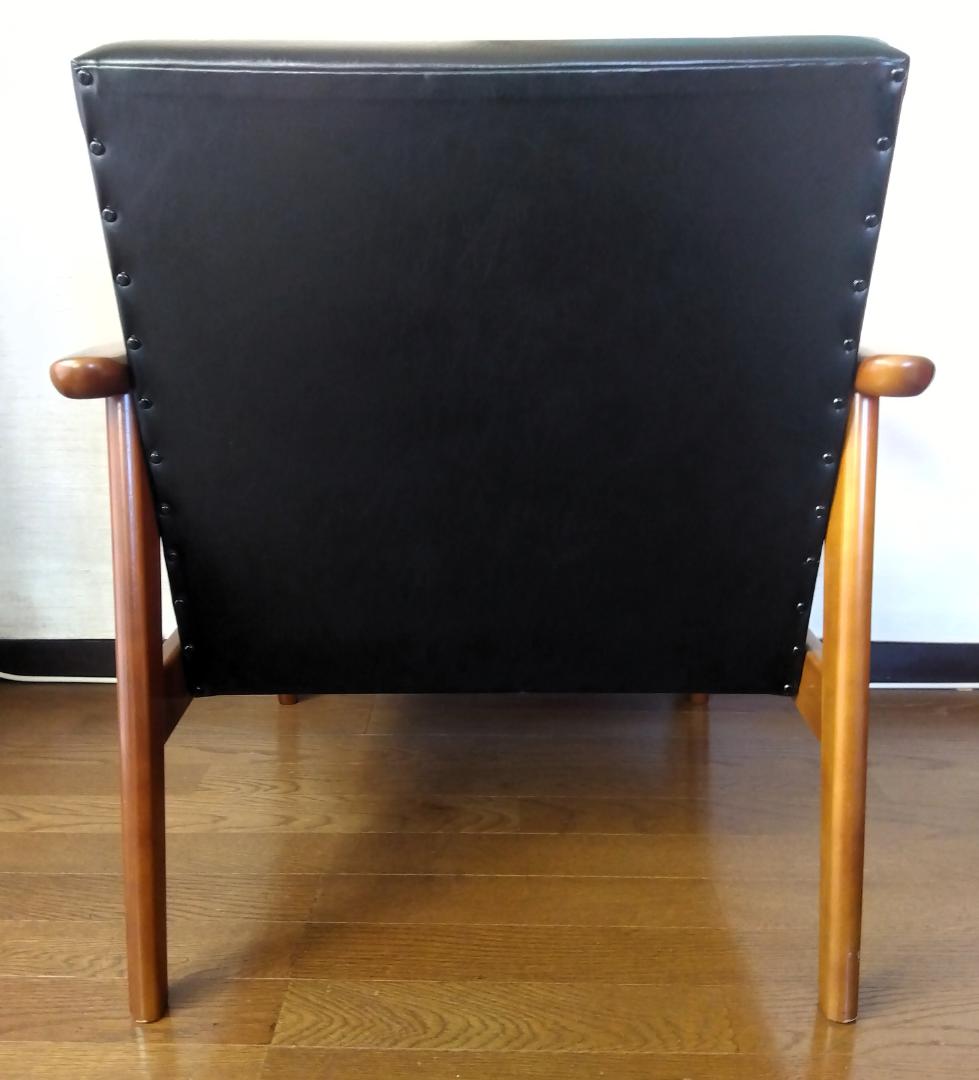 カリモク60 Kチェア 1シーター スタンダードブラック W36170BW ②