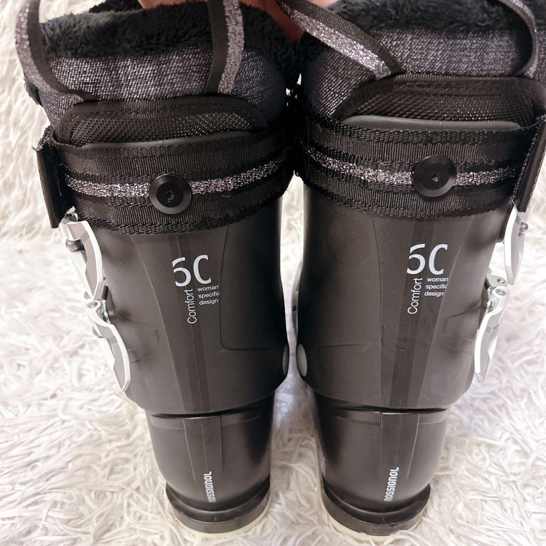 【美品】ROSSIGNOL PURE COMFORT スキーブーツ ブラック
