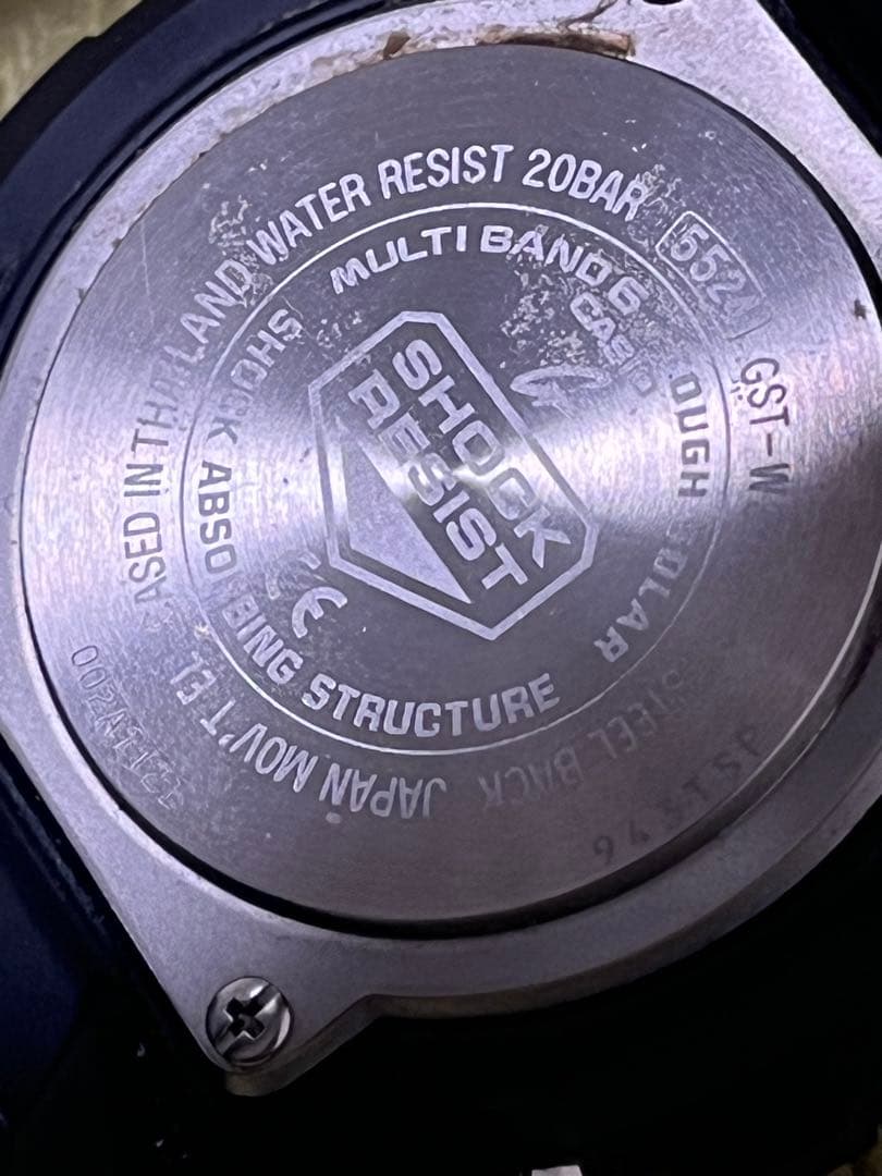 t*n様 G-SHOCK GST-W110D-1A ブラック 腕時計