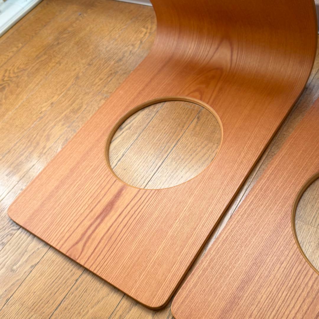 天童木工 座椅子 2脚セット