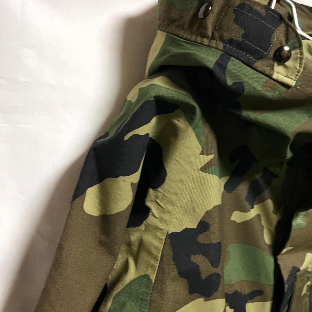 米軍実物 ECWCS Gen1 GORE-TEX ウッドランドカモ M-R