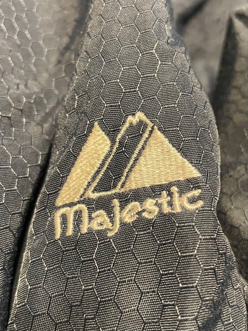 MLB マリナーズ Majestic オーセンティック 中綿 フリース裏地 L