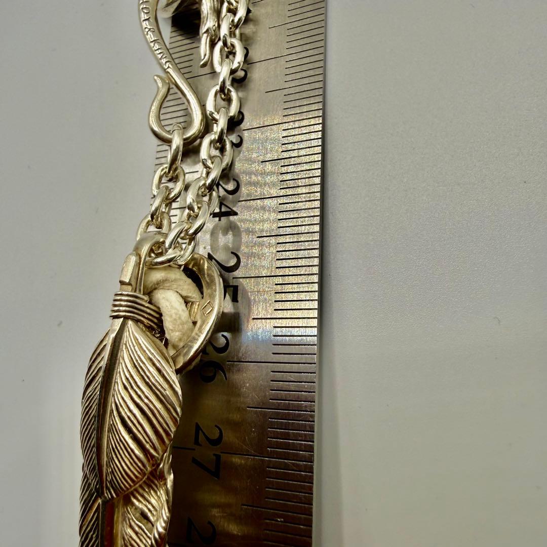 美品　タディ&キング　上銀フェザーLL ネックレスセット