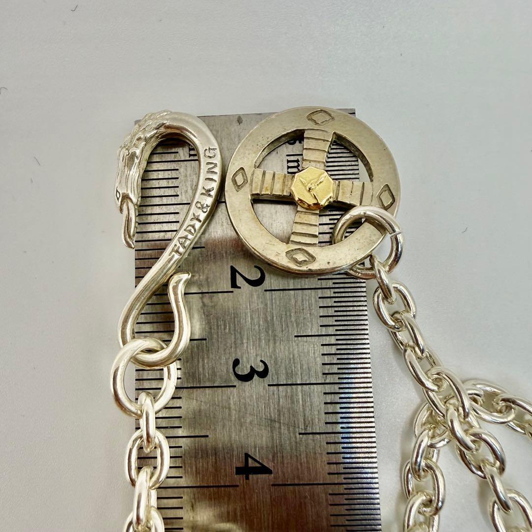 美品　タディ&キング　上銀フェザーLL ネックレスセット