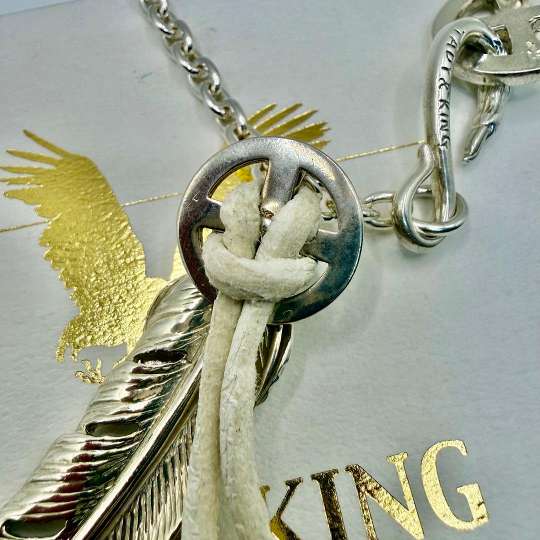 美品　タディ&キング　上銀フェザーLL ネックレスセット