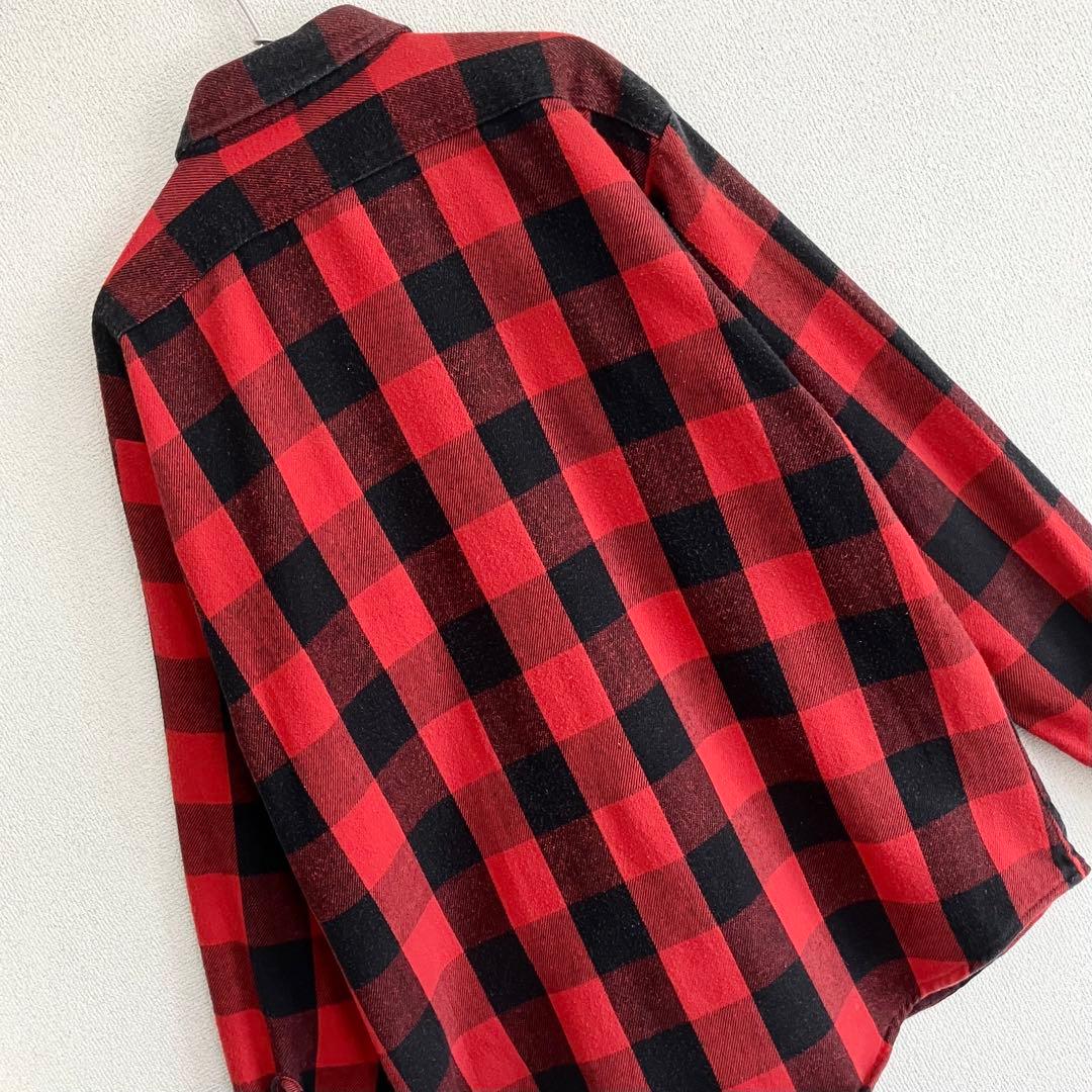 FIVE BROTHER 80s ヘビー フランネルシャツ チェック　USA製