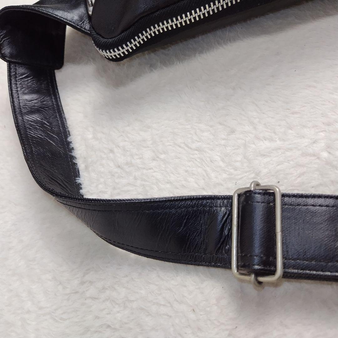 ✨美品✨ PORTER フリースタイル スリングショルダー 黒 ボディバッグ