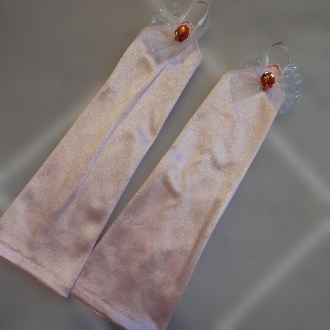 ビビディバビディブティックドレス オーロラ姫110サイズ 手袋付き