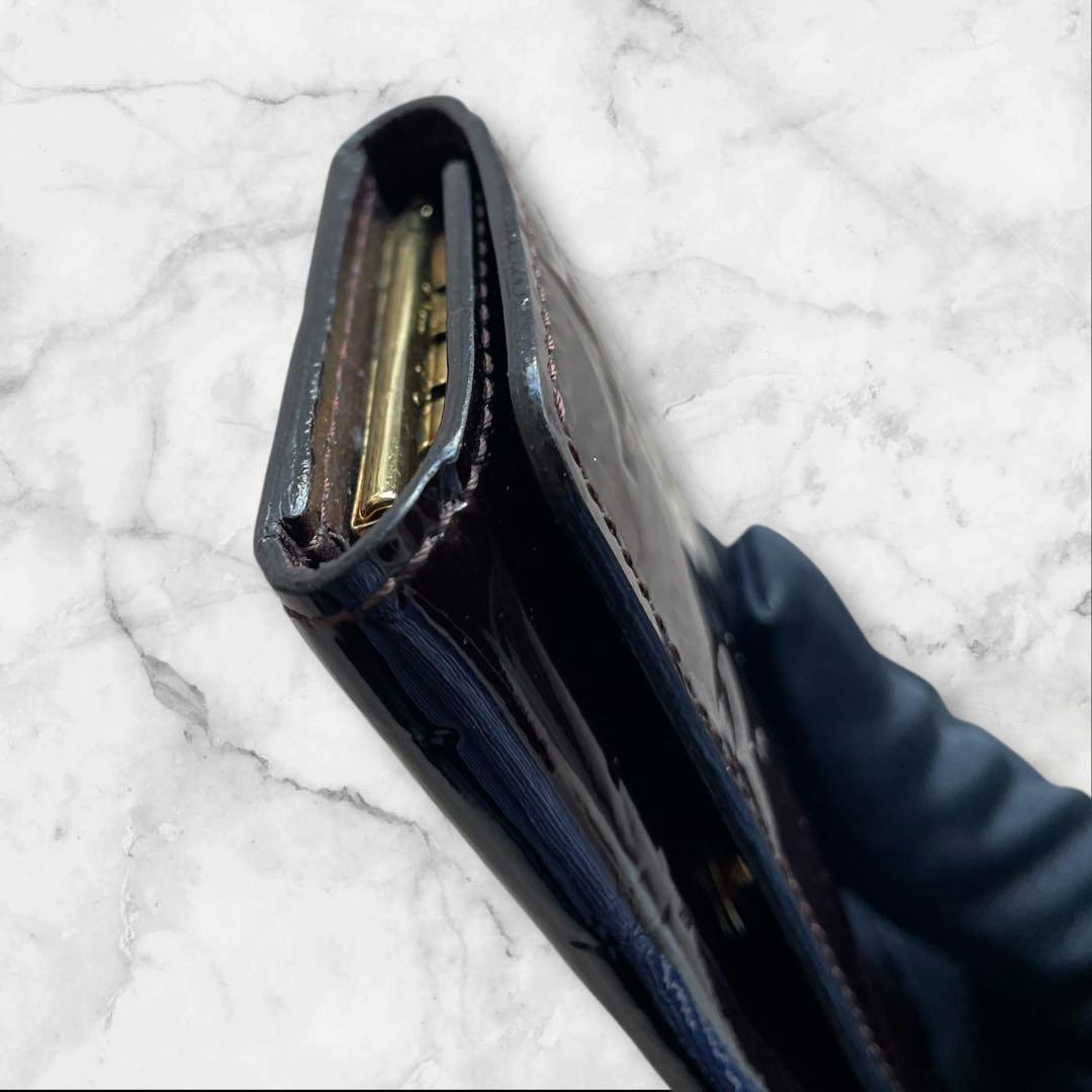 【美品】LOUIS VUITTONヴェルニ　キーケース　ブラウン