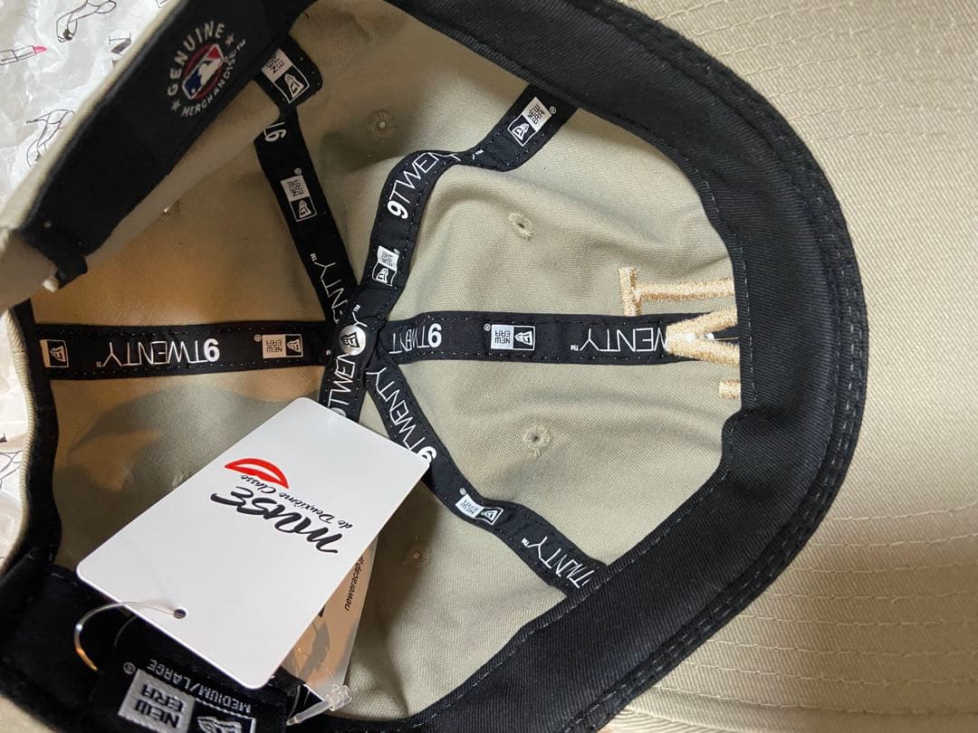 New Era 9TWENTY LAキャップ ベージュ