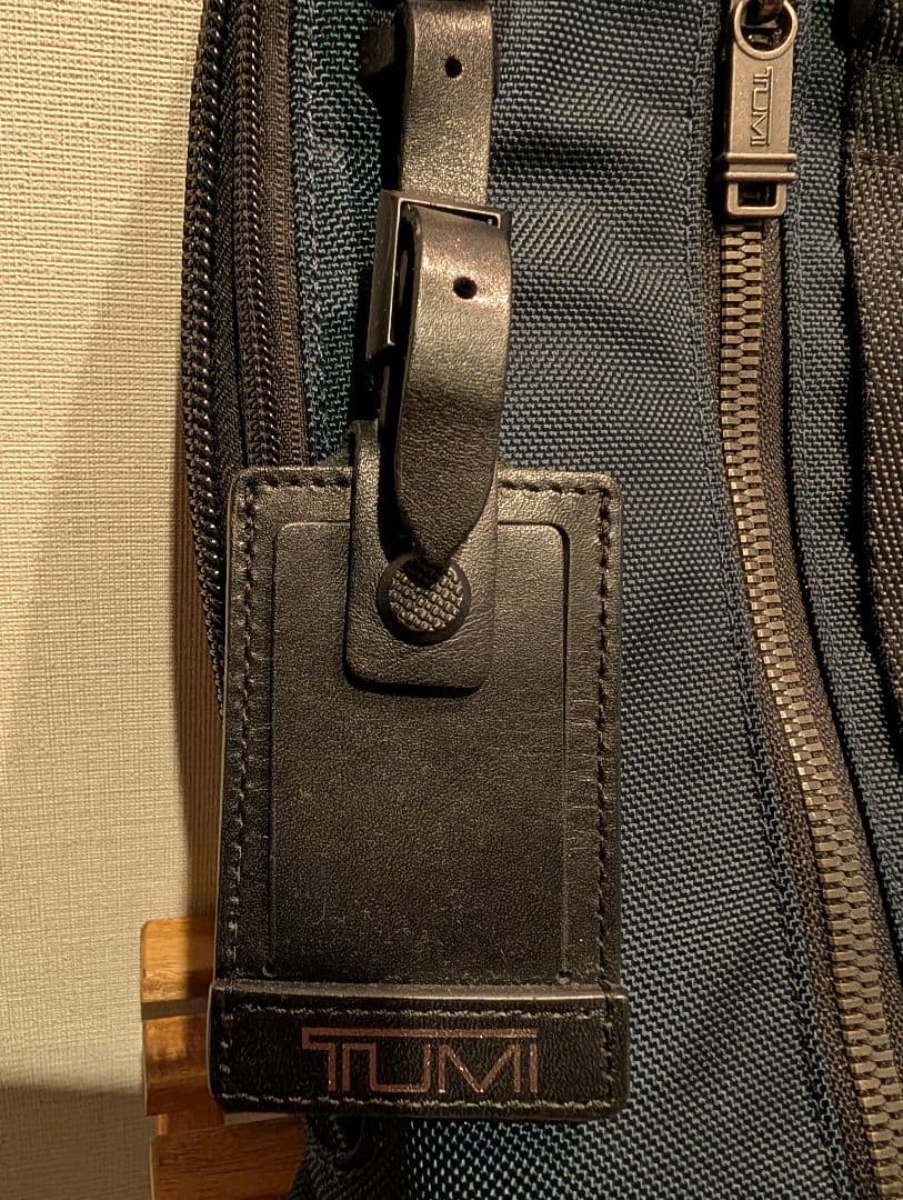 【美品】トゥミ TUMI ブリーフケース アルファブラボー ネイビー