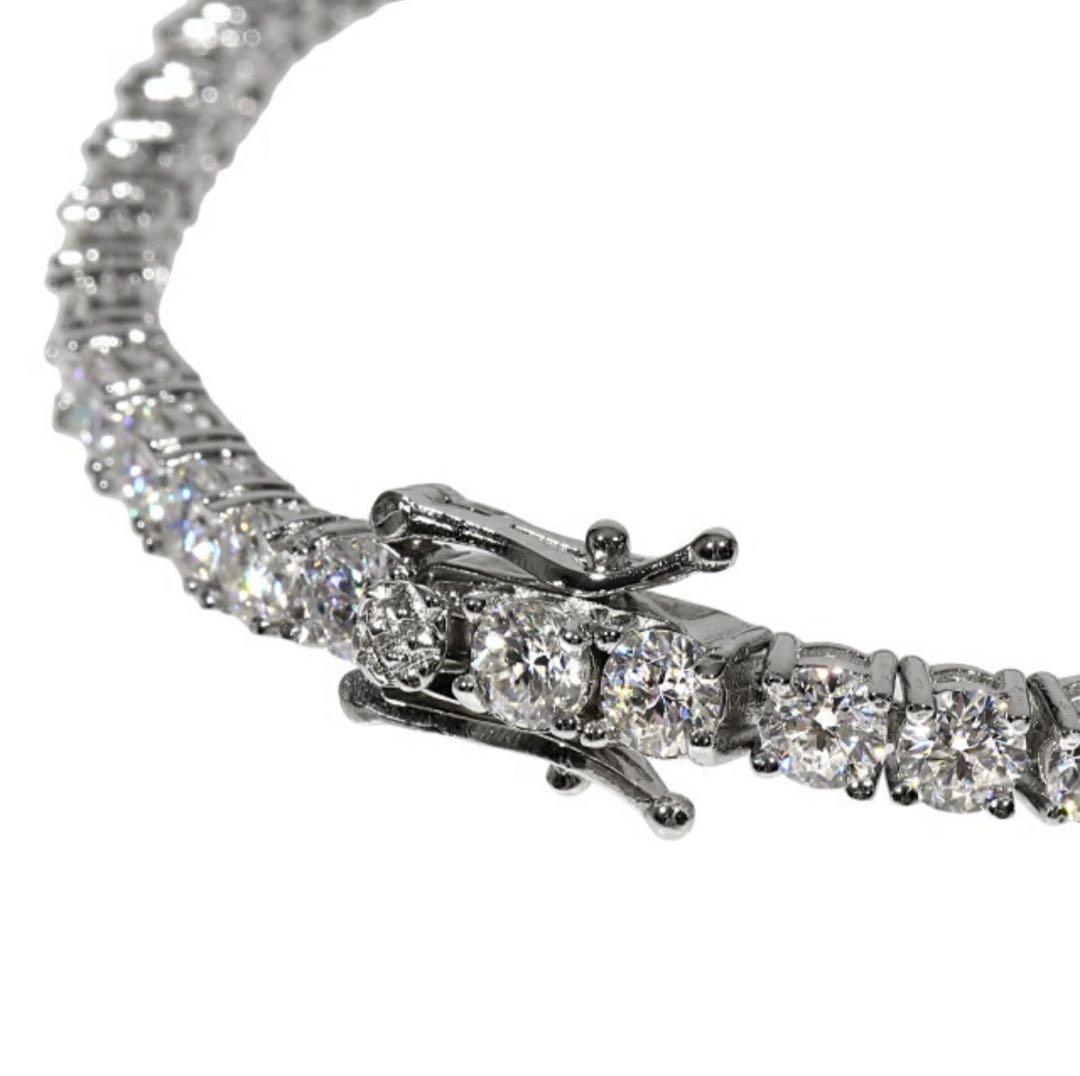 k18モアサナイトチェーン　s925