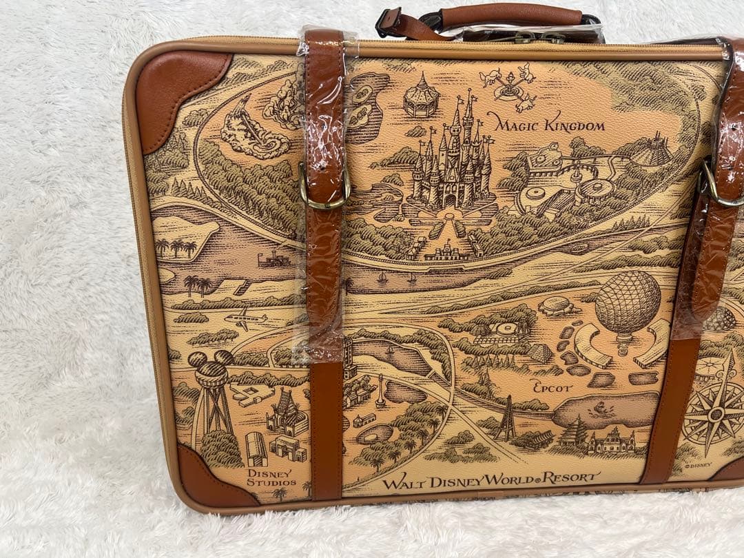 Walt Disney World Resort 地図デザイン スーツケース