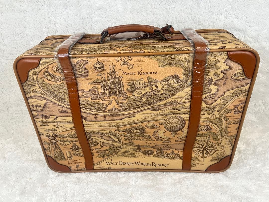 Walt Disney World Resort 地図デザイン スーツケース