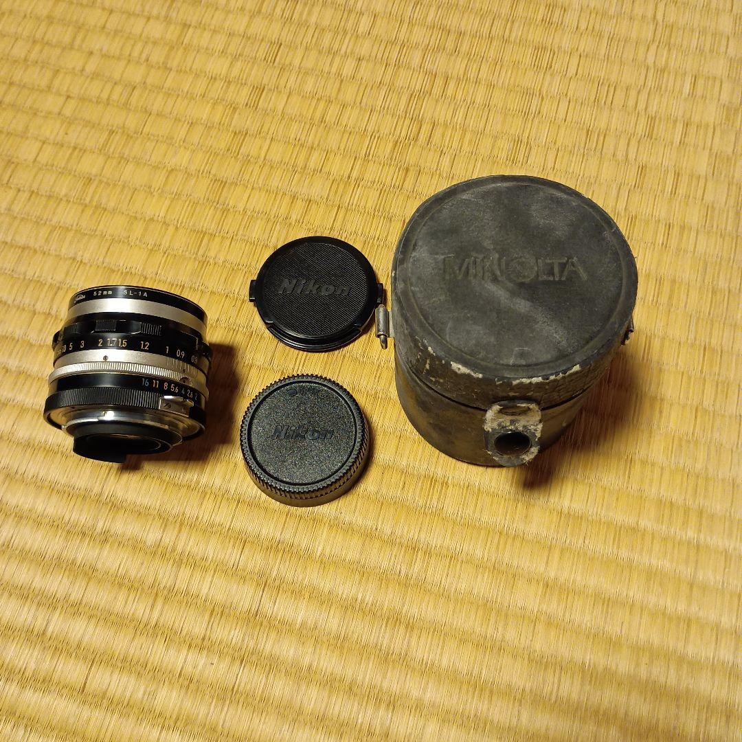 Nikon F 一眼レフカメラ　レンズ2個セット