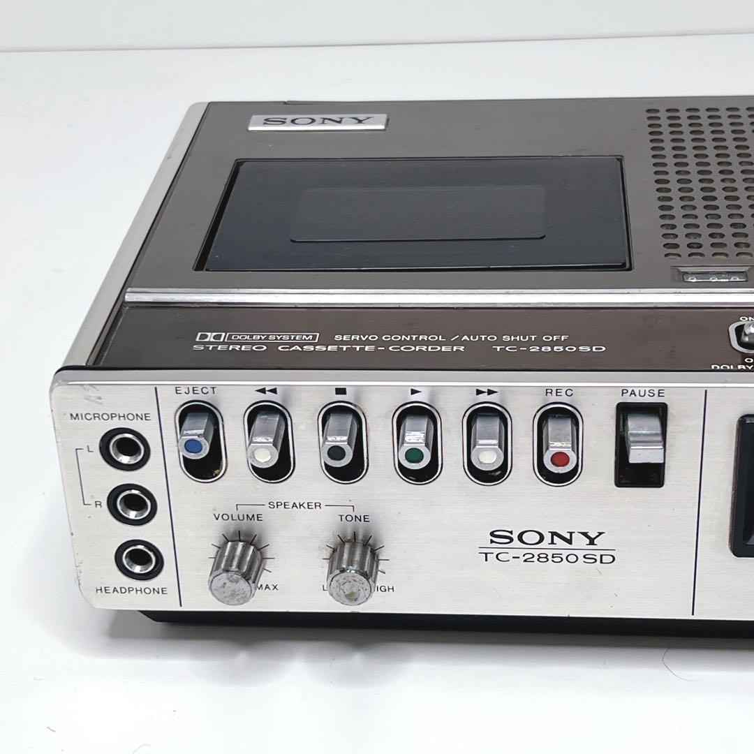 【良品・動作品】 SONY TC-2850SD カセットデンスケ typelll