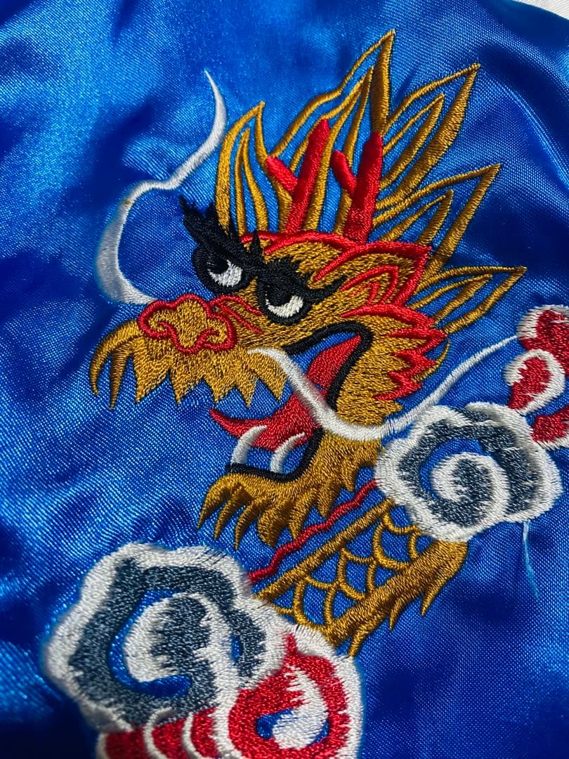 JAPANESE 日本 限定虎　スカジャン　サテン unisex スカジャン