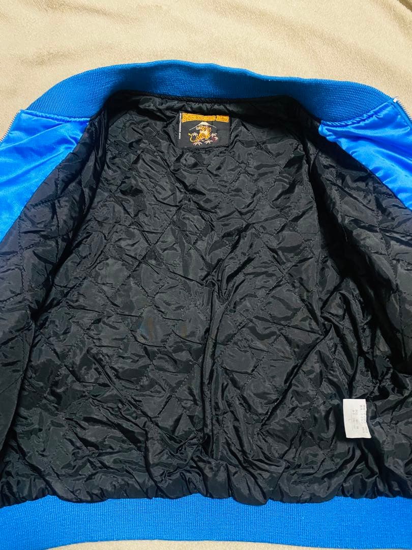 JAPANESE 日本 限定虎　スカジャン　サテン unisex スカジャン