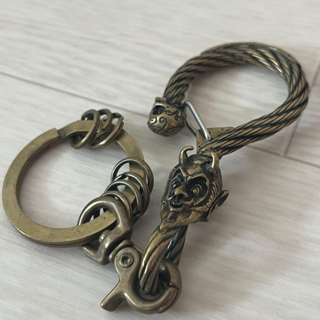 【名作】ギャングスタービル × ガルシア カラビナ キーチェーン キーリング